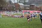 Junior boys 2019 New Balance English Schools Cross Country Champs, Temple Newsam, Leeds. Photo:  David T. Hewitson/Sports for All Pics